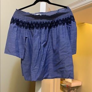 Off the shoulder top from Gap